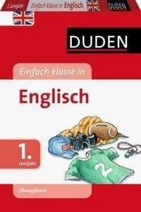 Duden Einfach klasse in Englisch, 1. Lernjahr, Übungsblock