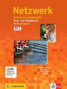Netzwerk B1.1 Lehrbuch und Arbeitsbuch + 2 Audio-CDs + DVD