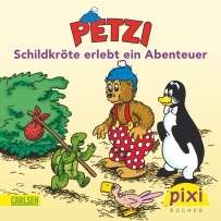 Schildkröte erlebt ein Abenteuer. Pixi-Buch