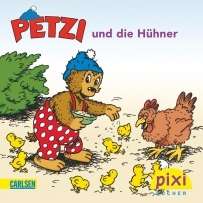 Petzi und die Hühner. Pixi-Buch