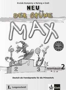 Der grüne Max 2 Neu. Arbeitsbuch mit Audio-CD