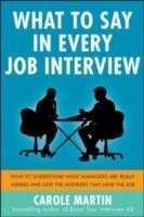 What to Say in Every Job Interview