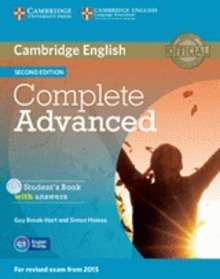 Complete Advanced (2nd ed.) Student's Book with Answers with CD-ROM