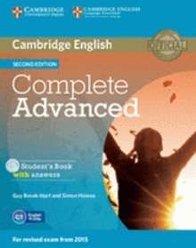 Complete Advanced (2nd ed.) Student's Book Self-Study Pack (with Answers, CD-ROm and Audio CD)