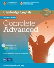 Complete Advanced (2nd ed.) Workbook with Answers and Audio CD