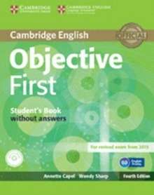 Objective First (4th ed.) Student's Book Without Answers with CD-ROM (FCE 2015)