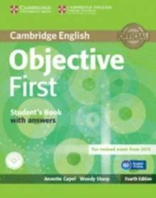 Objective First (4th ed.) Student's Book with Answers with CD-ROM (FCE 2015)