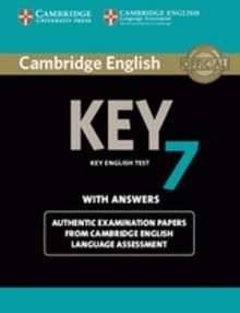 Cambridge English: Key (KET) 7 Student's Book with Answers