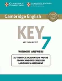 Cambridge English: Key (KET) 7 Student's Book without Answers