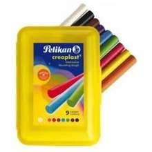 Creaplast Knetmasse Pelikan 9 Farben Caja Amarilla