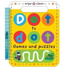 Wipe Clean Dot to Dot Games and Puzzles