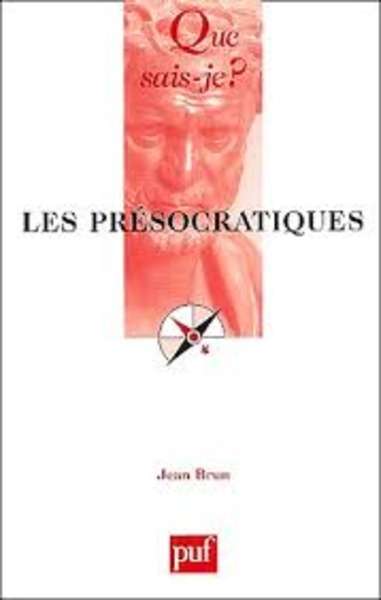 Les présocratiques