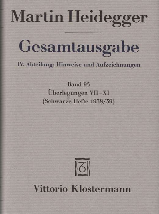 Gesamtausgabe. IV Abteilung. Bd.95 Überlegungen VII - XI