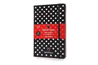 Notebook Minnie Mouse Ruled -L- black