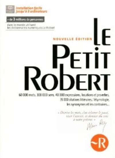 Le Petit Robert 1 2014 coffret numérique