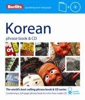 Korean Phrase book and CD