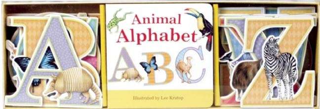 Animal Alphabet Book and Learning Play Set