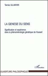 La genèse du sens