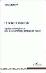 La genèse du sens