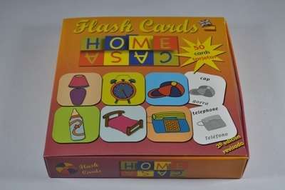 Flash Cards Home inglés-español