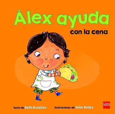 Álex ayuda a hacer la cena