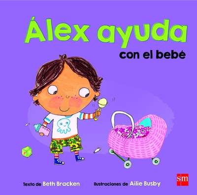 Álex ayuda con el bebé
