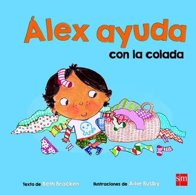 Álex ayuda con la colada