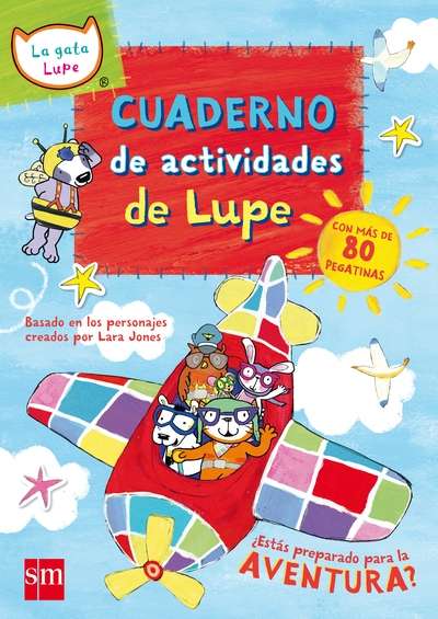 Cuaderno de actividades de la gata Lupe