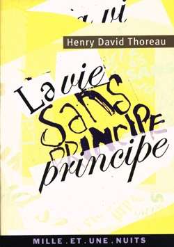 La vie sans principe