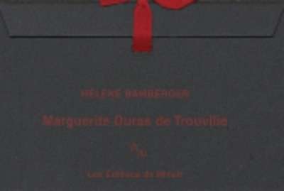 Marguerite Duras de trouville