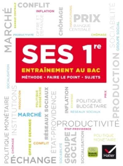 Sciences économiques et sociales 1e Entraînement au Bac