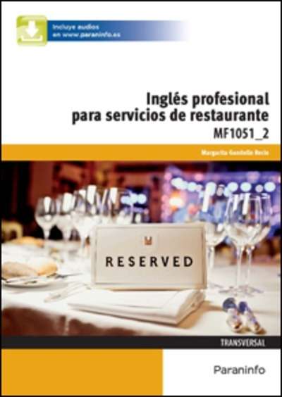 Inglés profesional para servicios de restaurante