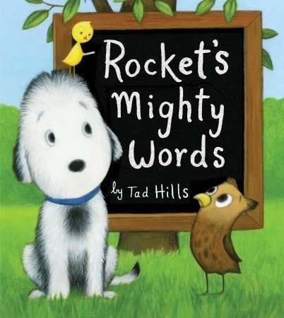 Rocket's Mighty Words    board book