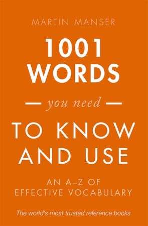 1001 Words you Need to Know and Use