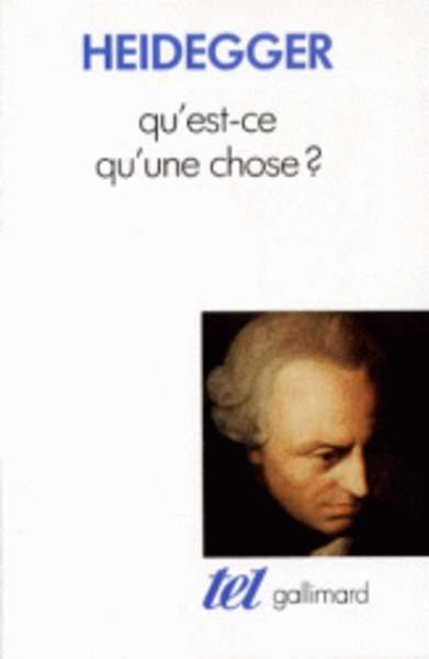 Qu'est-ce qu'une chose