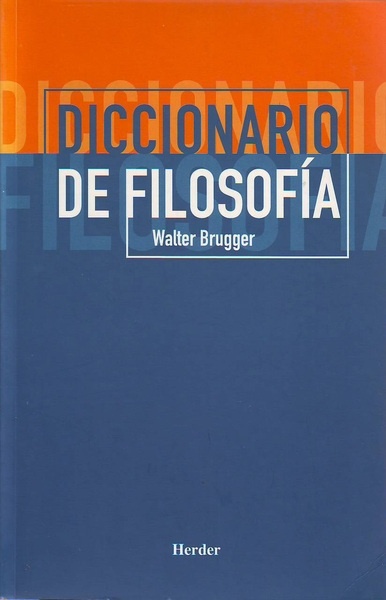 Diccionario de filosofia