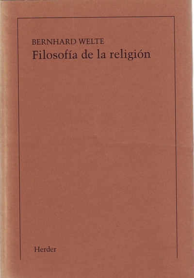 Filosofía de la religión