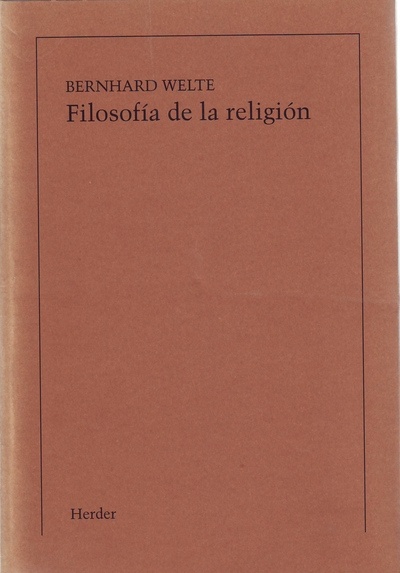 Filosofía de la religión