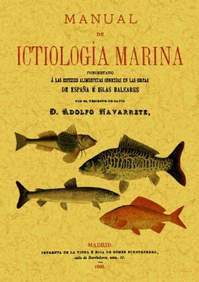 Manual de ictiología marina