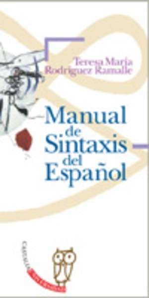 Manual de Sintaxis del Español