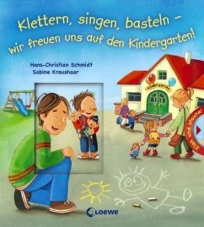 Klettern, singen, basteln - wir freuen uns auf den Kindergarten!