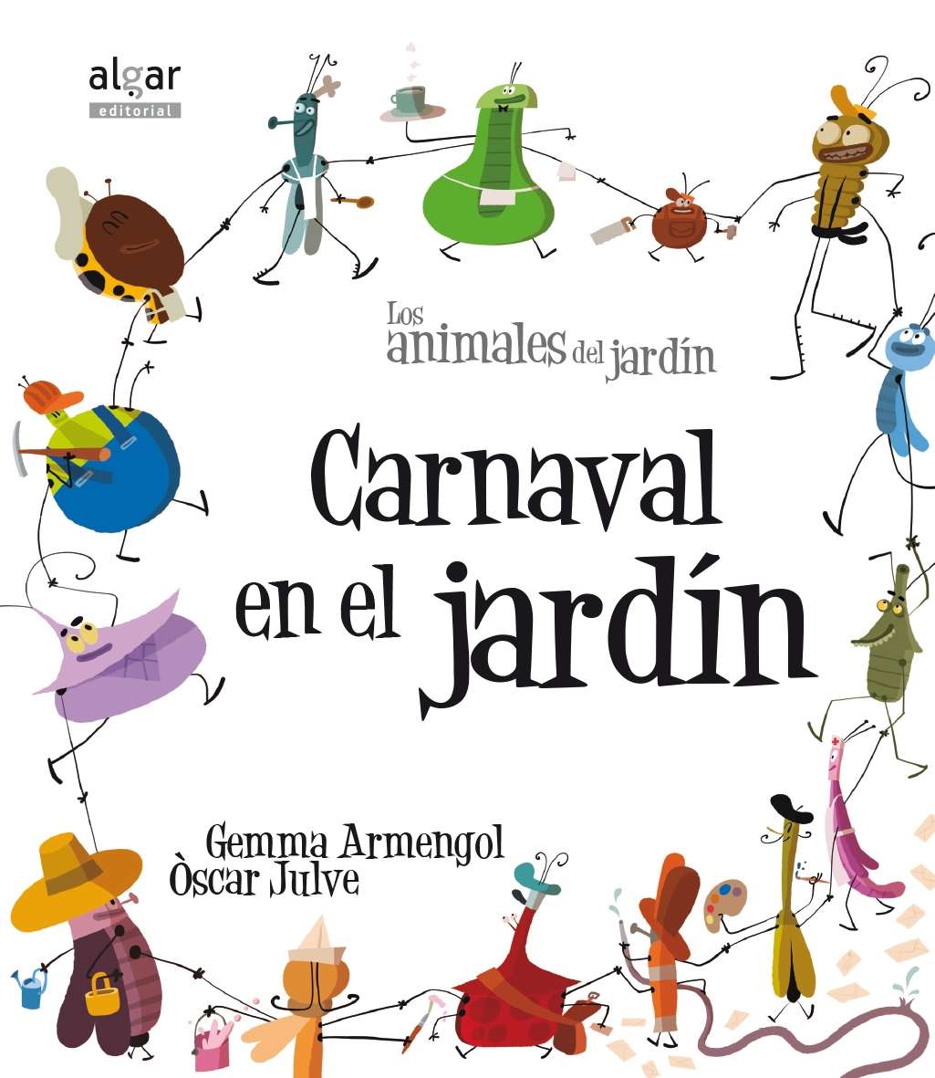 Carnaval en el jardín -letra de imprenta-