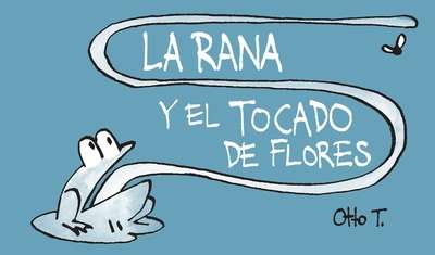 La rana y el tocado de flores