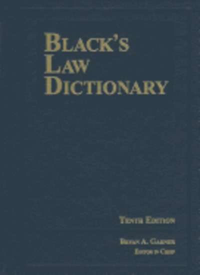 Black's Law Dictionary (10th Edition)