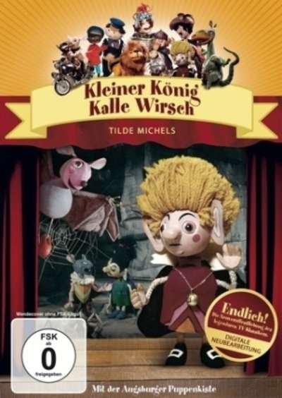 Augsburger Puppenkiste - Kleiner König Kalle Wirsch, 1 DVD