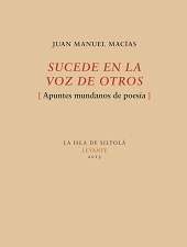 Sucede en la voz de otros