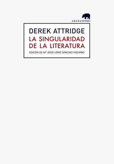 La singularidad de la literatura