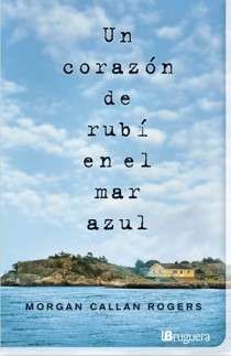 Un corazón de rubí en el mar azul