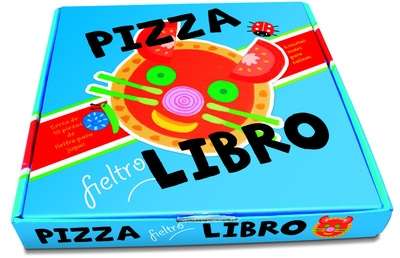 Pizza-libro fieltro