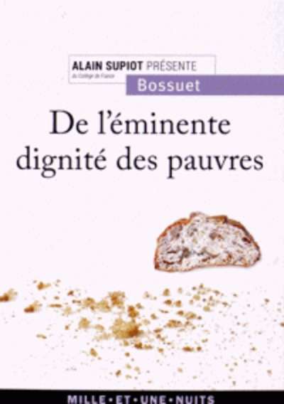 De l'éminente dignité des pauvres